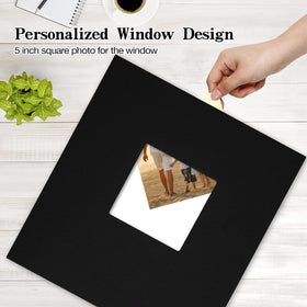 potricher photo album with 200 pages holds five photos per page