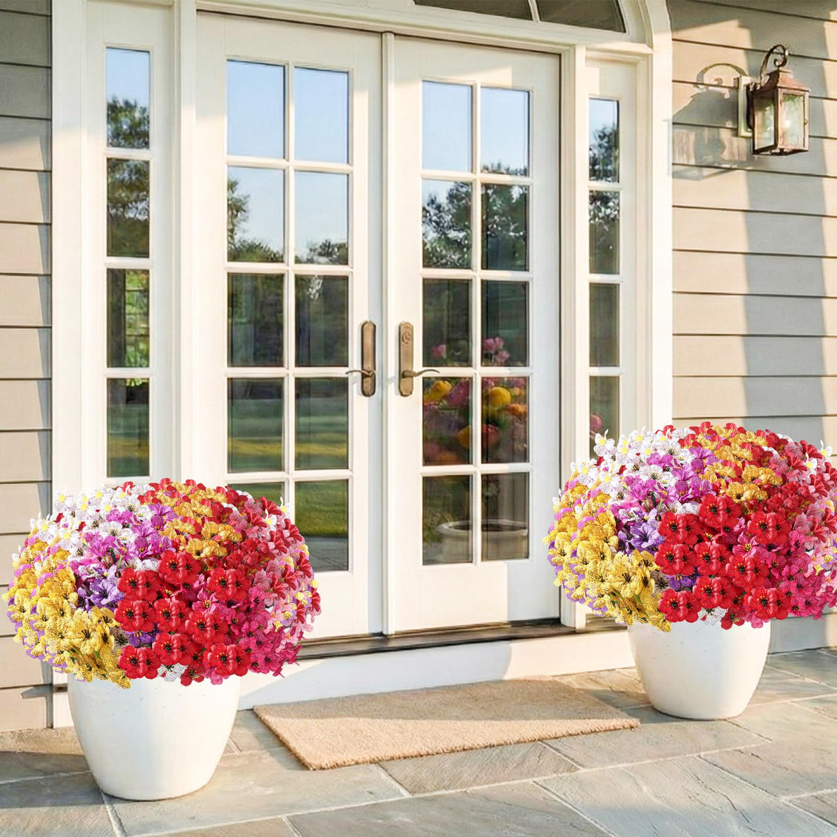 Powbrace DIY arrangements showing quick customization and fullness