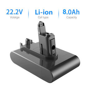 Powtree compatible battery installation for DC31-DC34-DC35, easy replacement