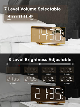 PPLEE 7-level volume control to customize alarm sound.
