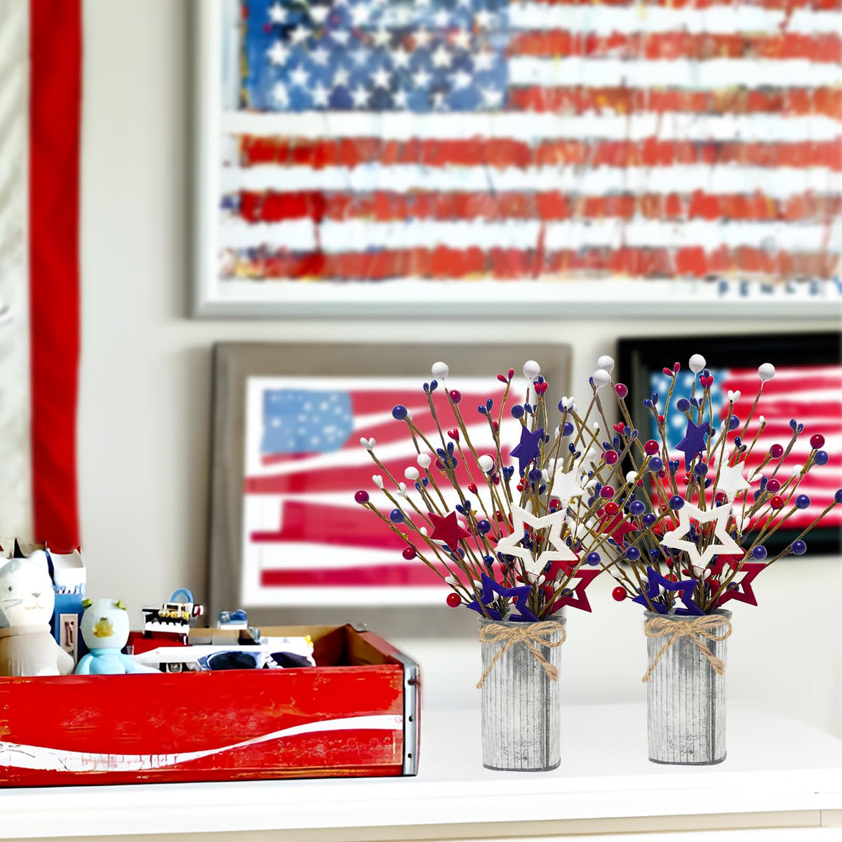 Prashent Memorial Day floral picks add seasonal color to home