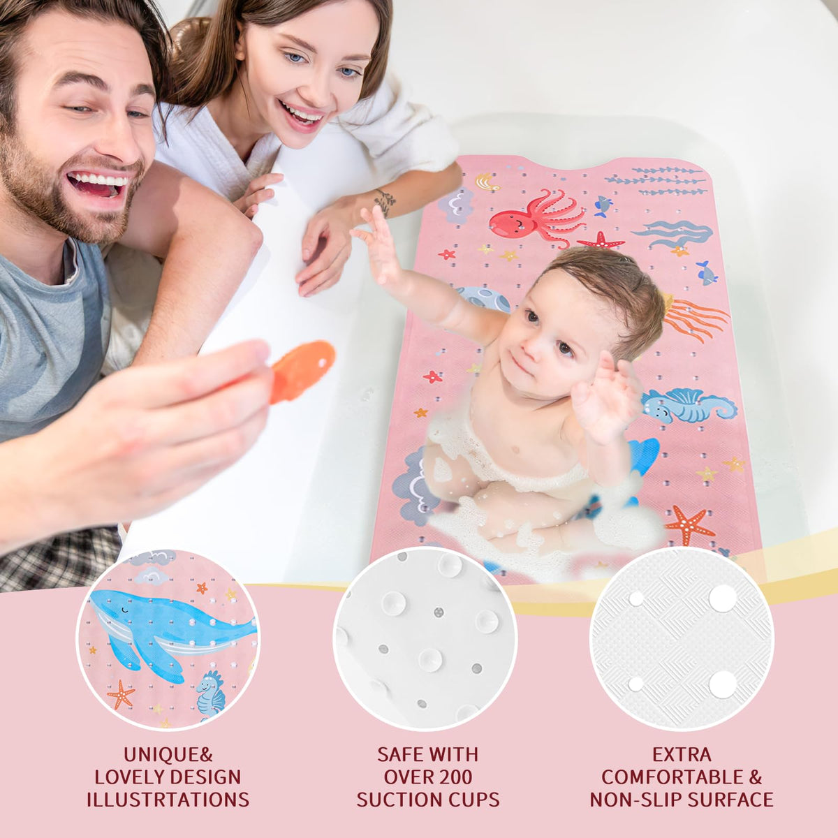 PRATIQUE PVC material is durable and BPA-free for family safety