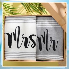 Soft Turkish cotton towels deliver absorbency for spa days and poolside use.