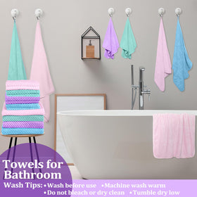 Preboun multi-use towels for bath, gym, and travel.