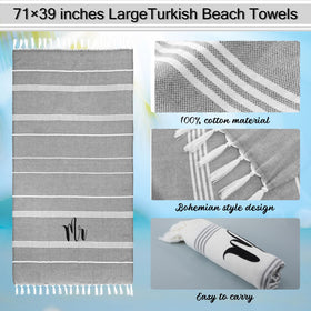 Preboun wife-hubby hand towels with embroidery add a personal touch for honeymoons.