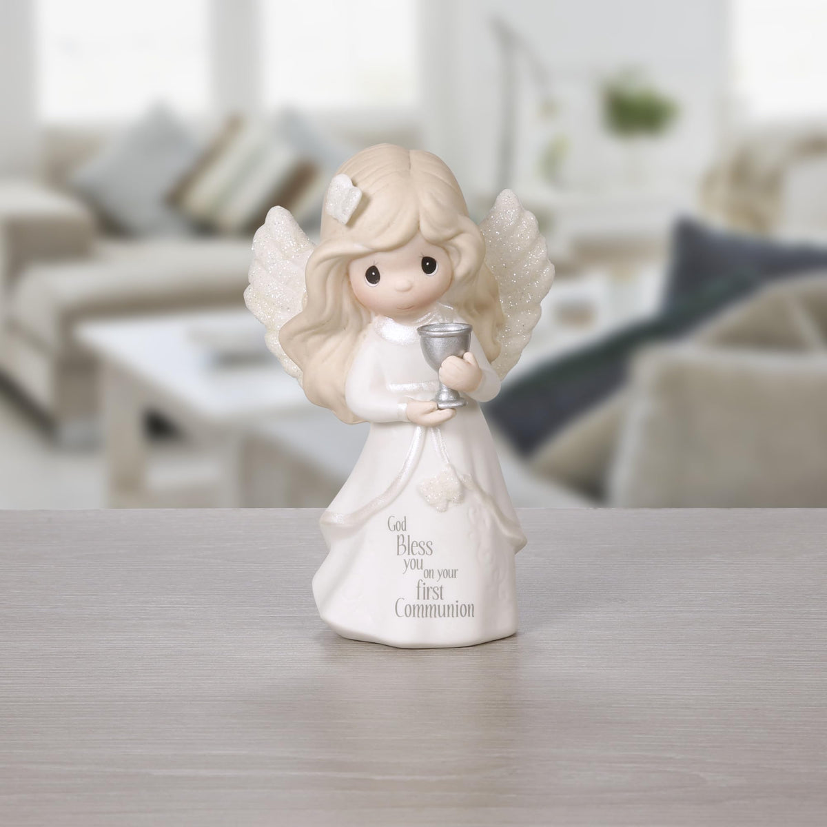Precious Moments 4.75-Inch Height Keepsake for a special day.