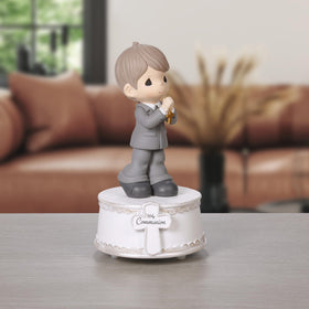 Precious Moments gift-ready packaging makes a thoughtful First Communion present