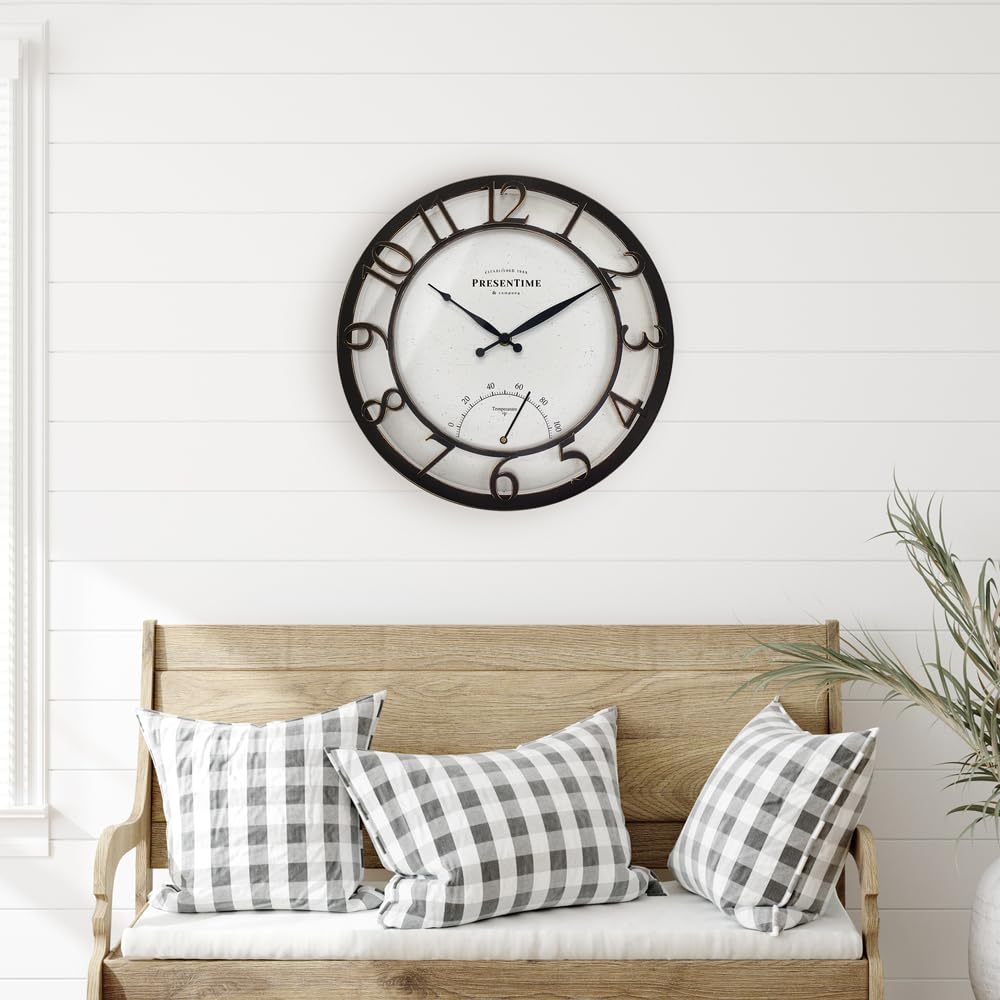 Presentime oil rubbed bronze finish elevates outdoor décor with timeless appeal.