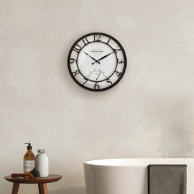 Presentime 13-inch size fits both indoor and outdoor walls without crowding.