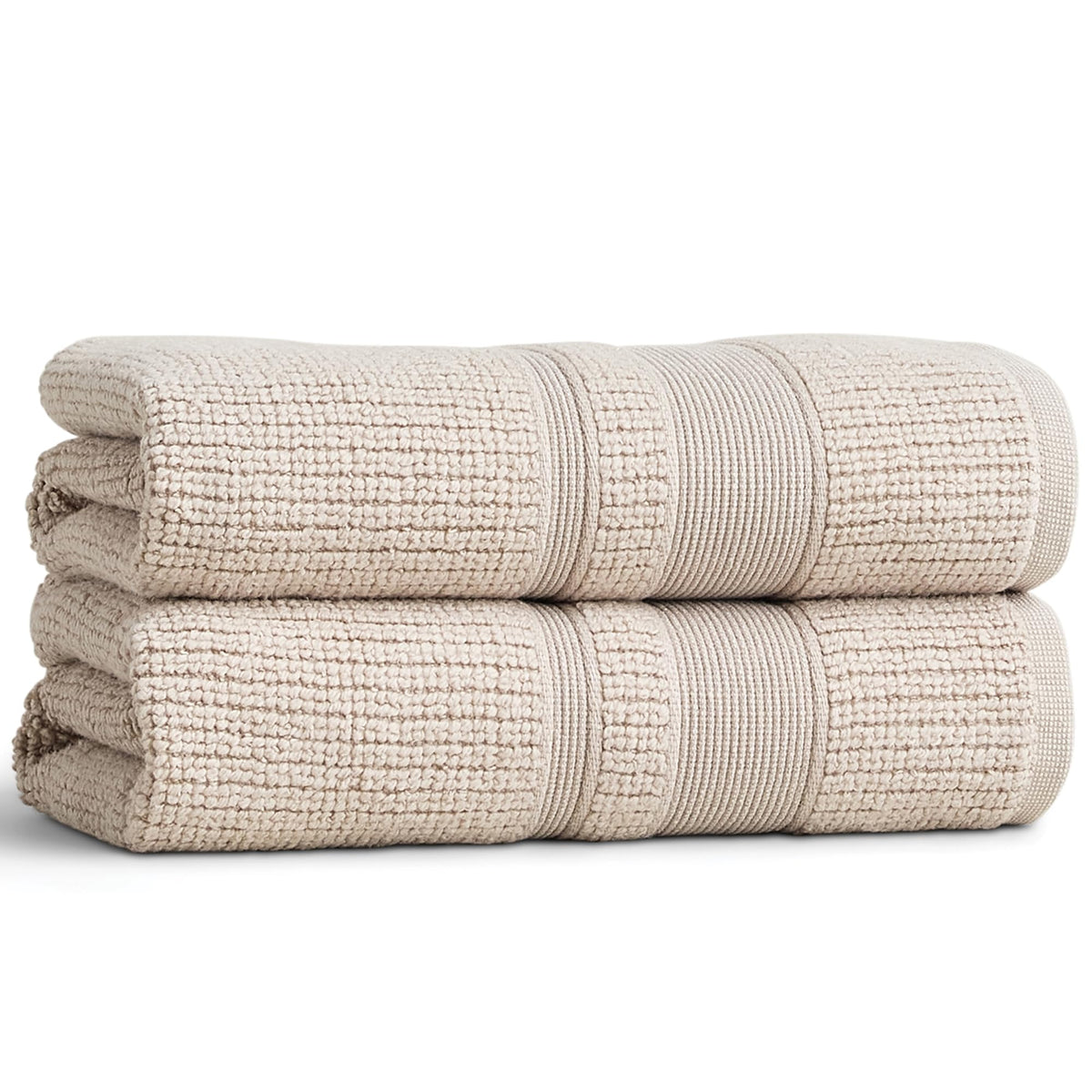 Preston Lane Douro towel set in clay with luxurious triple-soft weave.