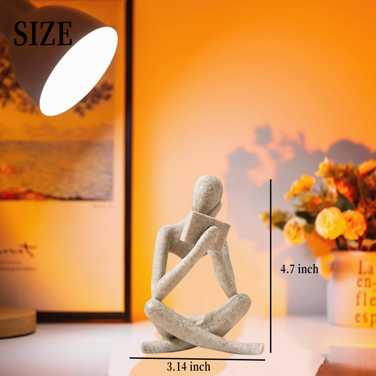 Prettidecor Gift Idea Abstract Sculpture is perfect for bibliophiles.
