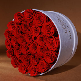 Handcrafted Prifroti roses in an elegant box for a premium, no-fuss gift.