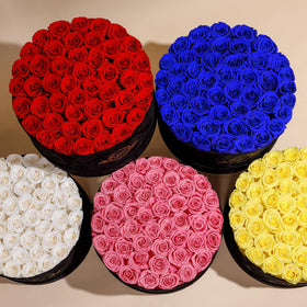 Prifroti long-lasting rose offers a year-long keepsake with no upkeep.