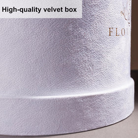 Prifroti rose texture close-up reveals lush petals and refined detail.