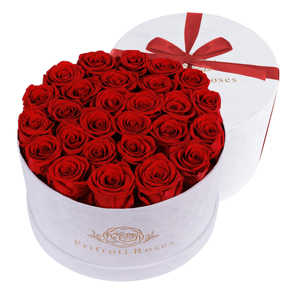 Royal blue preserved rose close-up for bold, elegant gifting.