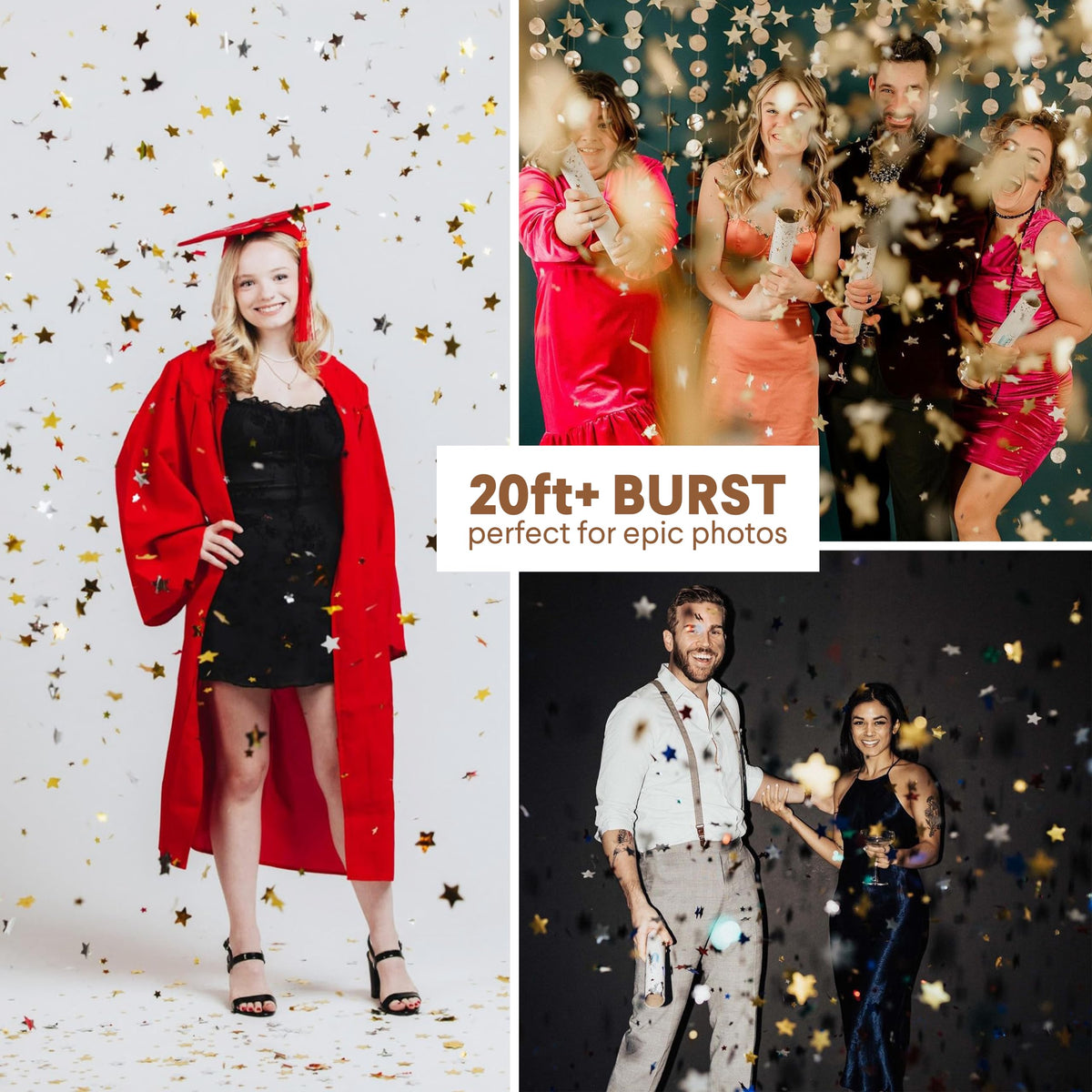 PrimePure birthday party confetti for vibrant party photos and memories