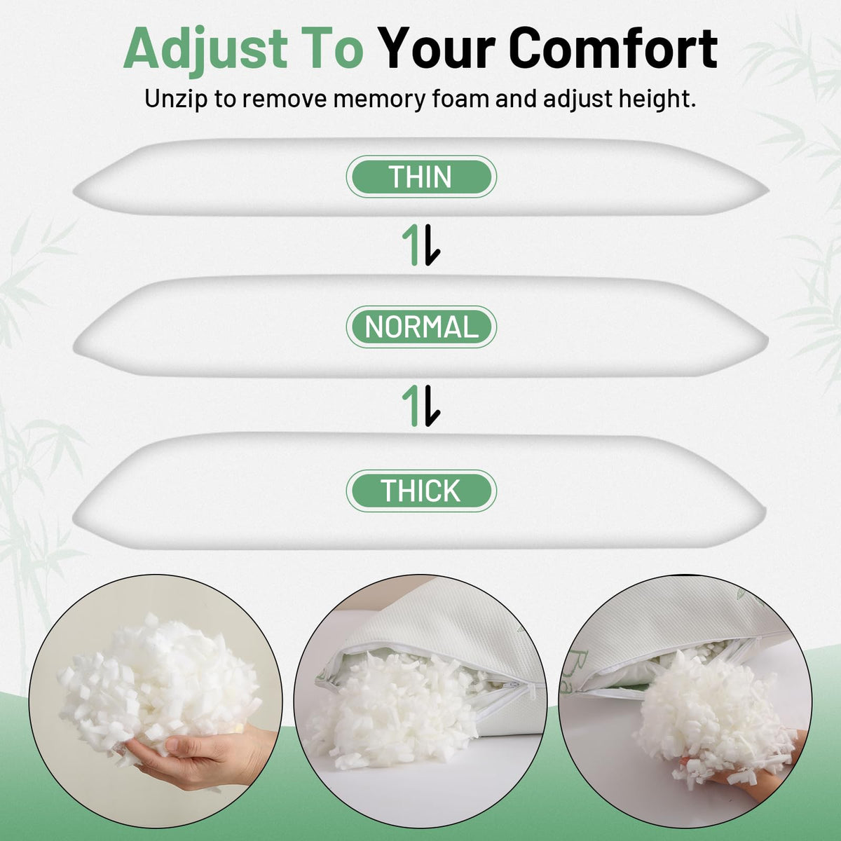 Primesoft 20x54 pillow provides ergonomic support for the spine and hips.