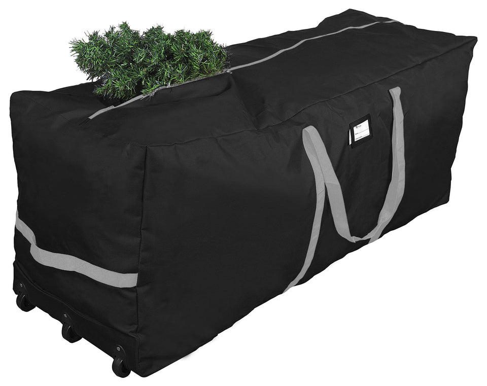 Primode Christmas tree storage bag with wheels for smooth rolling and attic storage