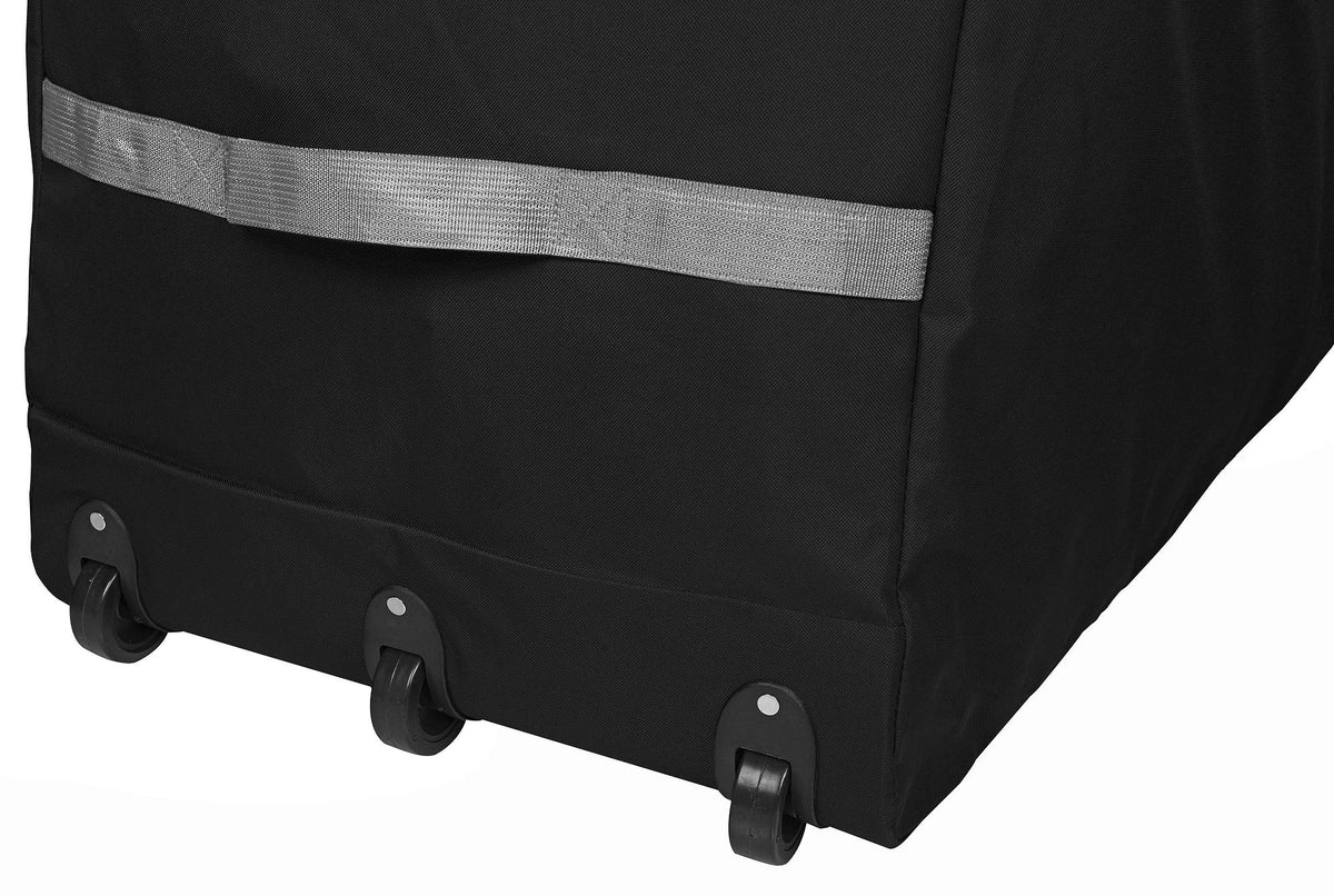 Primode bag with large opening and full-length zipper for easy loading