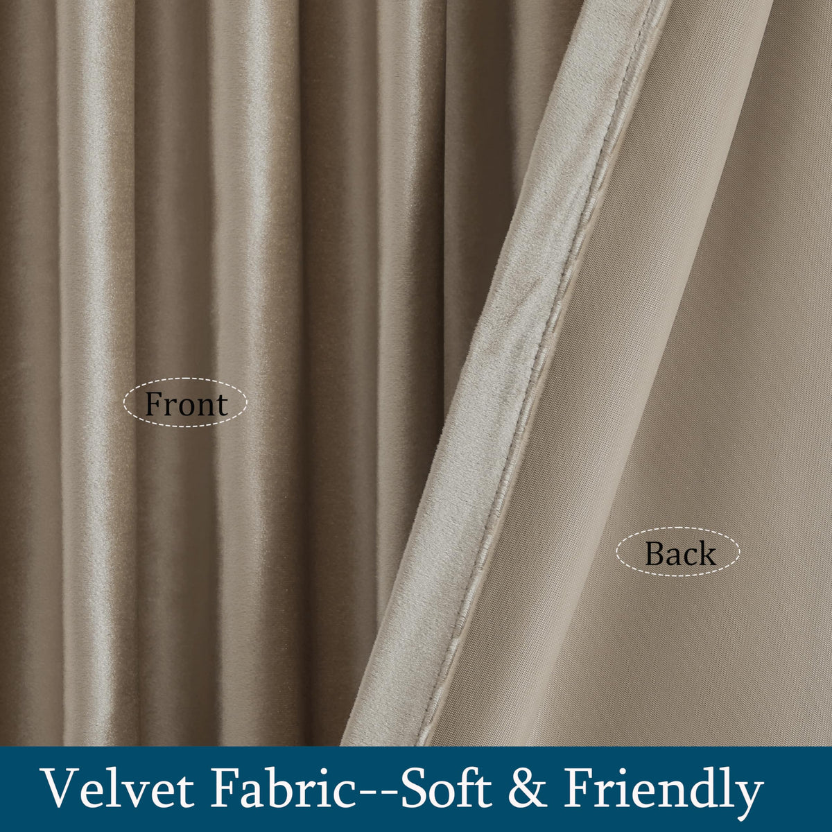 Elegant taupe color from PRIMROSE complements modern living rooms.