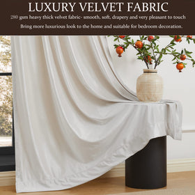 PRIMROSE 100% blackout curtains block light for better daytime privacy.