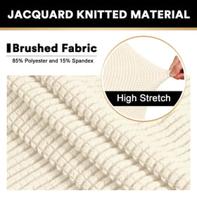 PrinceDeco futon slipcover elastic bottom demonstrates secure fit and easy maintenance