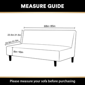PrinceDeco machine-washable futon cover simplifies cleanup after everyday use