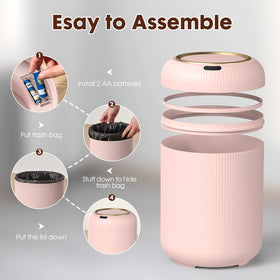 Procade compact multipurpose trash bin ideal for bathrooms, RVs, and small kitchens.