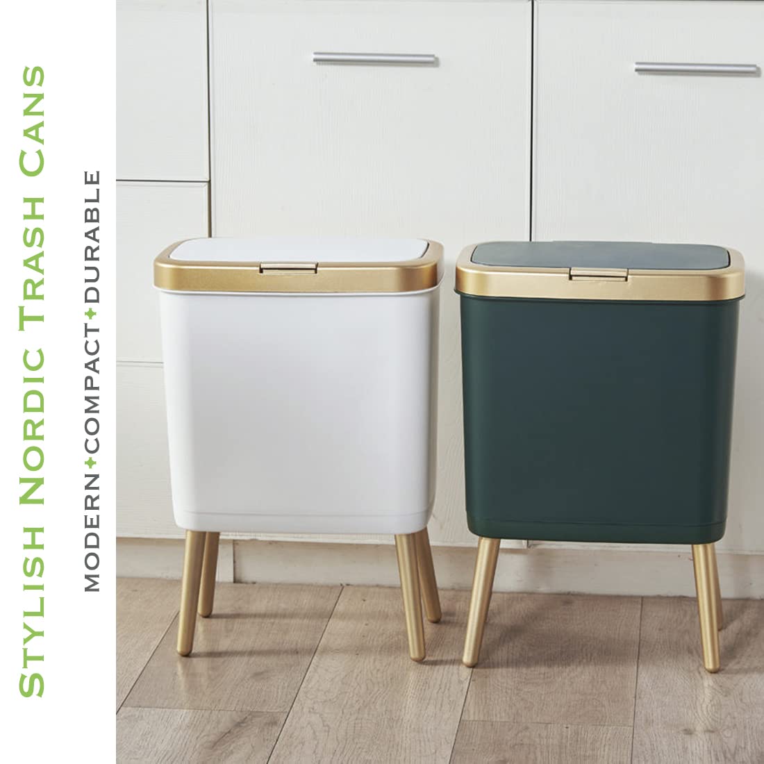 Procade dog-proof trash bin helps prevent pet overturns