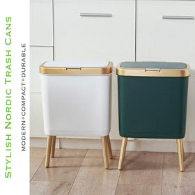 Procade dog-proof trash bin helps prevent pet overturns