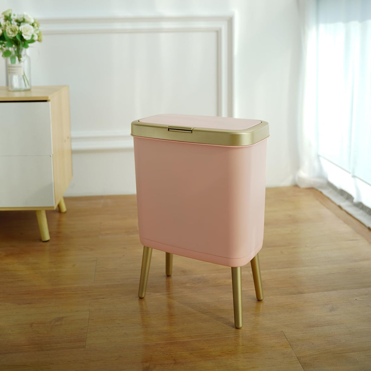 Procade gold-edge finish elevates room aesthetics in kitchens and bedrooms.