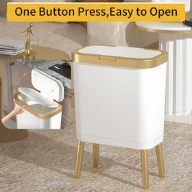 Procade slim space-saving trash bin fits narrow gaps