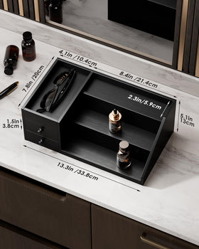 ProCase all-in-one stand storing cologne, watches, jewelry, and more