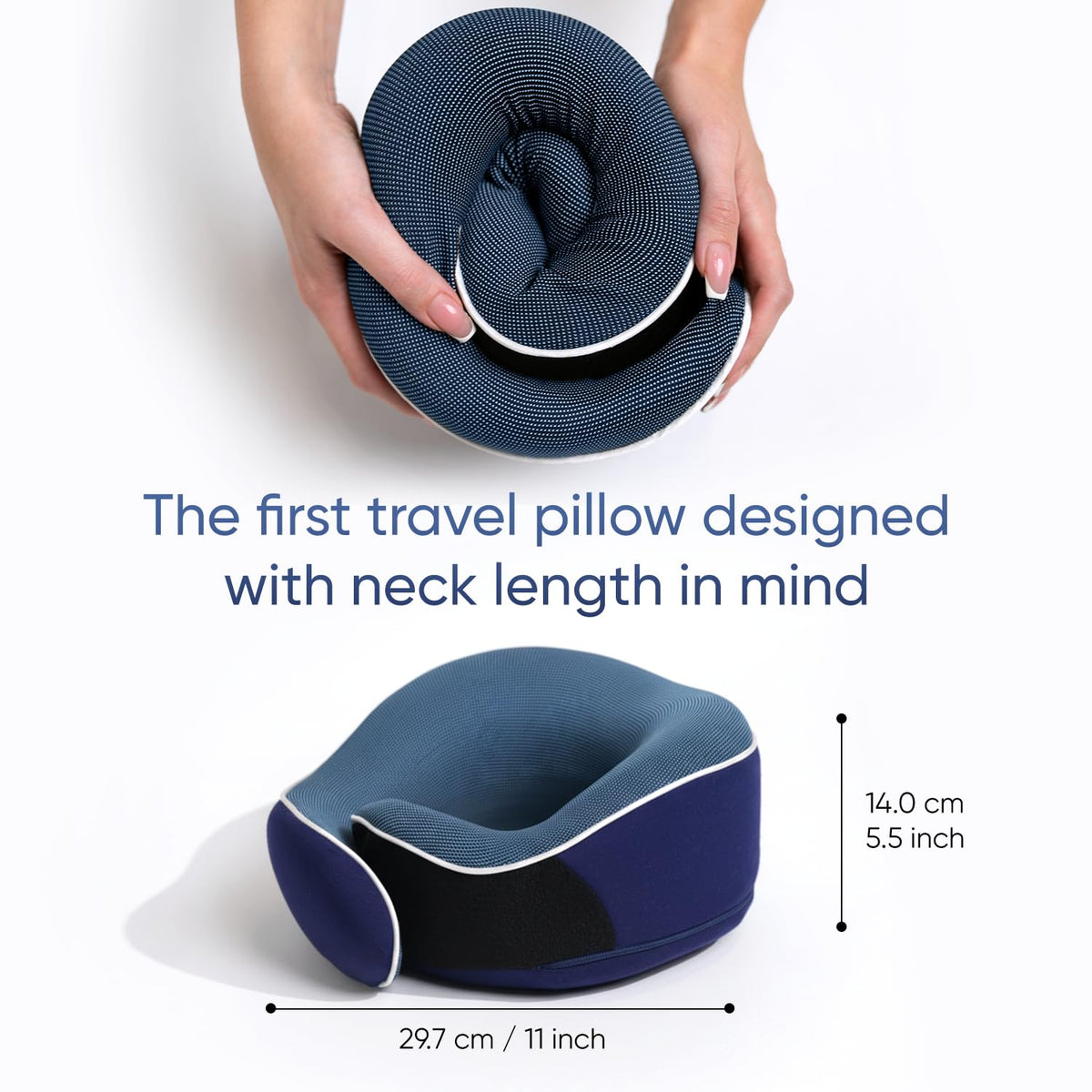 Proglobe earplugs included for quieter travel.