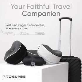 Proglobe travel kit in grey ready for gifting and travel use