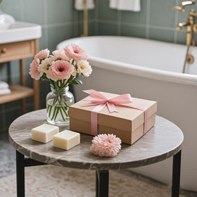 Promitop gift-ready bath tray suits new homes and celebrations.