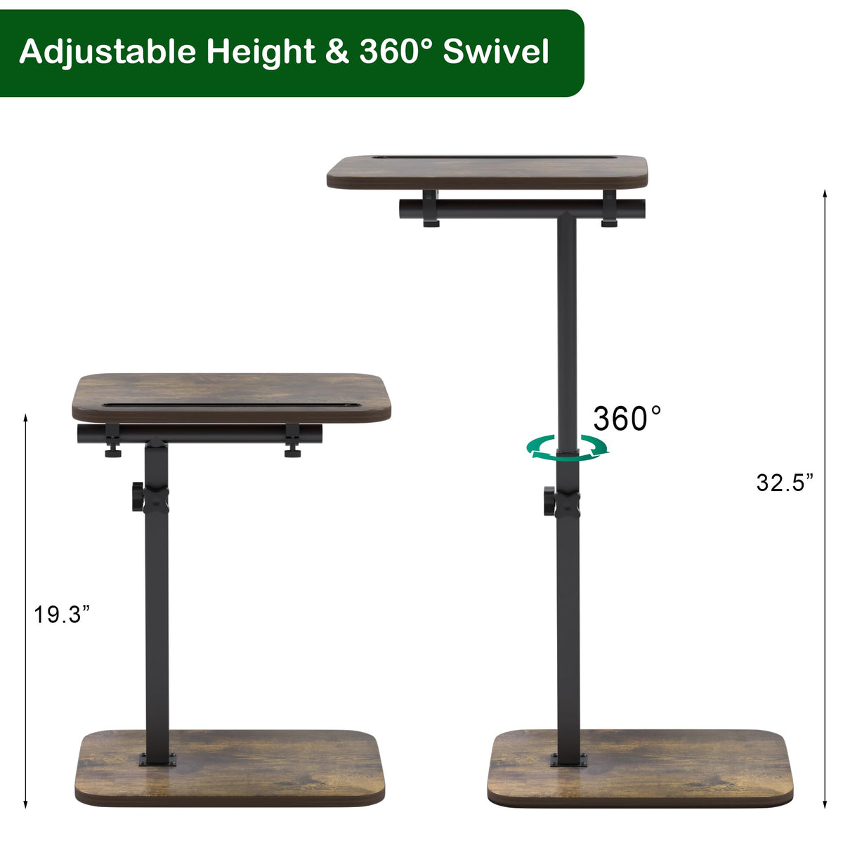 Promitop TV Tray's compact design fits small spaces effectively