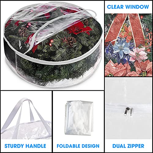 ProPik storage bag suitable for foam, vine, and ornament wreaths