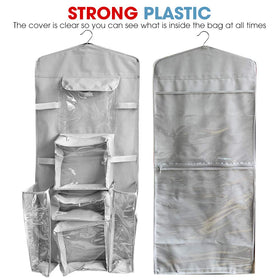 ProPik clear PVC bag close-up enhances quick identification of wraps and ribbons.
