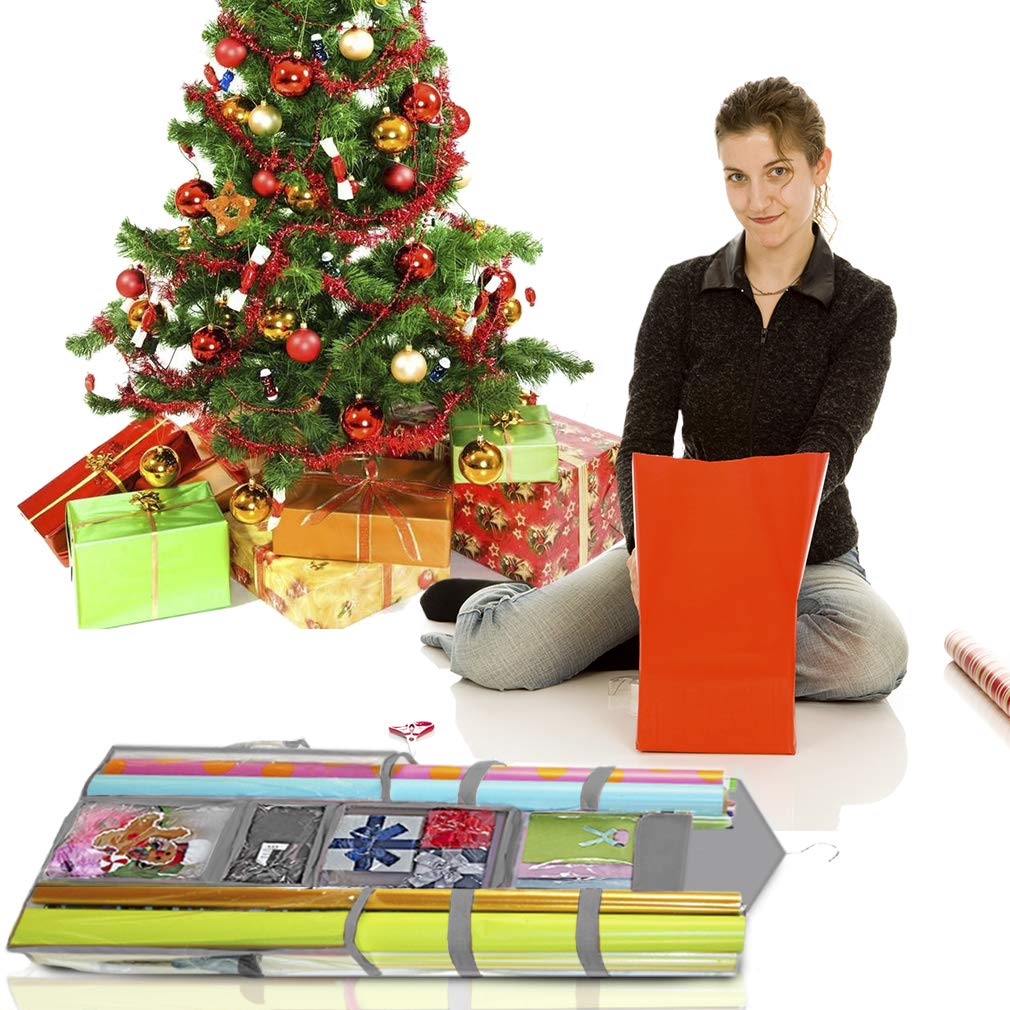 ProPik multi-pocket design offers versatile storage for wrapping essentials.
