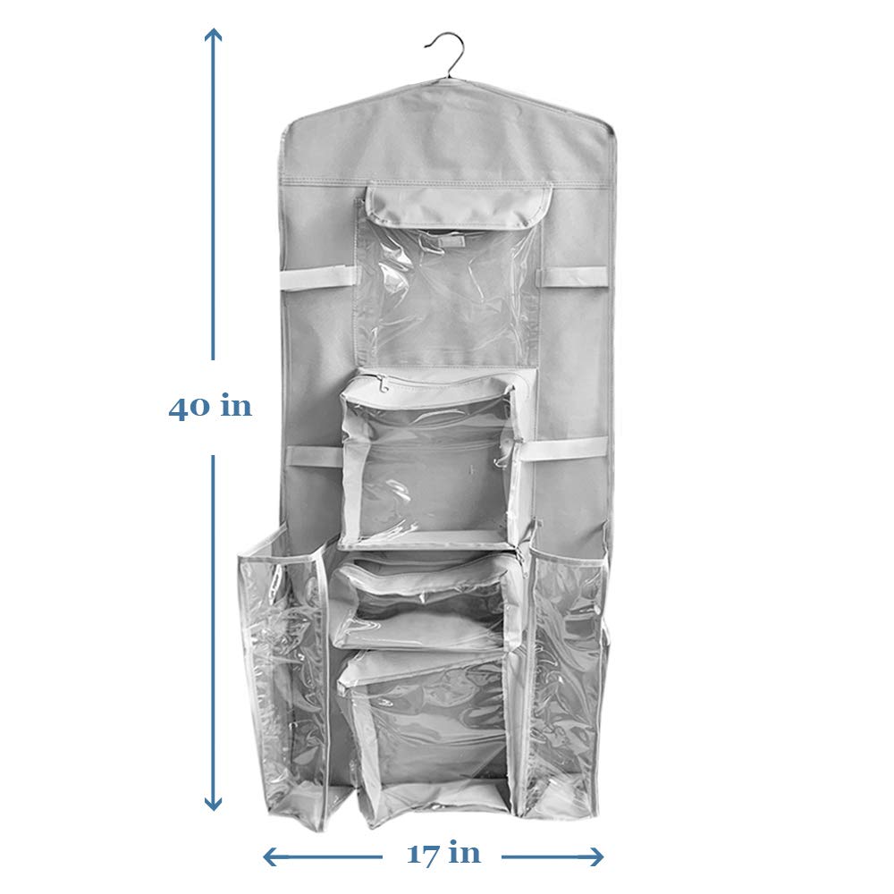 ProPik organizer neatly stores wraps, bags, and tape, reducing clutter.