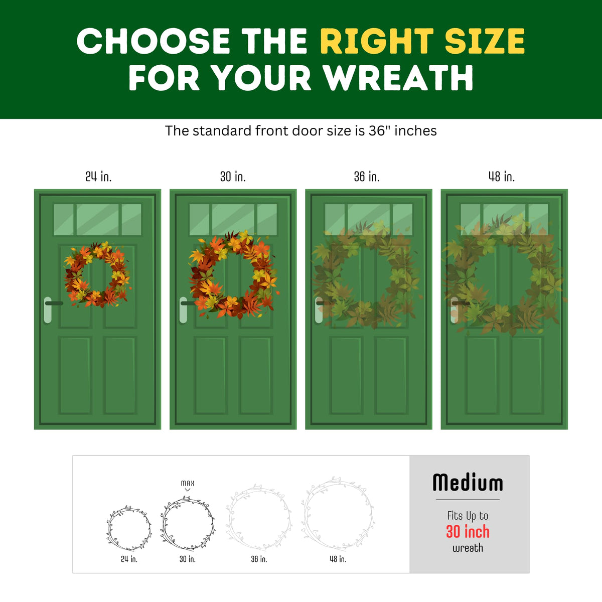 ProPik tear-resistant wreath bag guards seasonal decorations