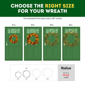 ProPik tear-resistant wreath bag guards seasonal decorations