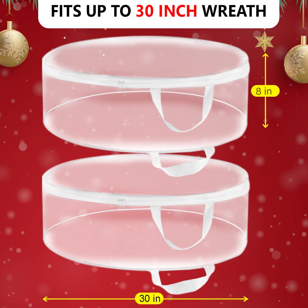 ProPik wreath storage bag with handles for easy carry