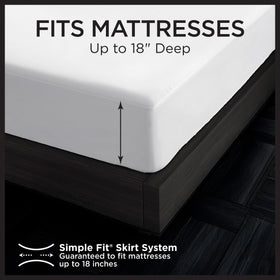 Protect-A-Bed Essential King Mattress Protector with extra-wide elastic.