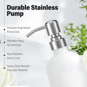 Includes anti-slip tray for stable, stylish bathroom organization.