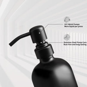 Prus Waso bathroom tray anti-slip feature keeps dispensers steady