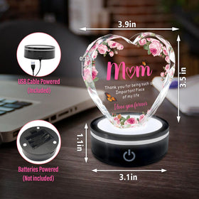 LED base with six color modes creates cozy ambiance