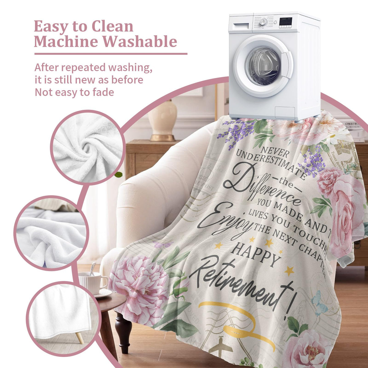 Psspotgj wall-hanging blanket decor adds cozy style to any room.