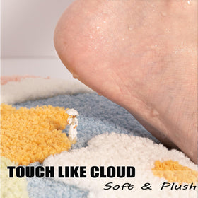 PTAEXCEL soft microfiber feel enhances bath-time comfort